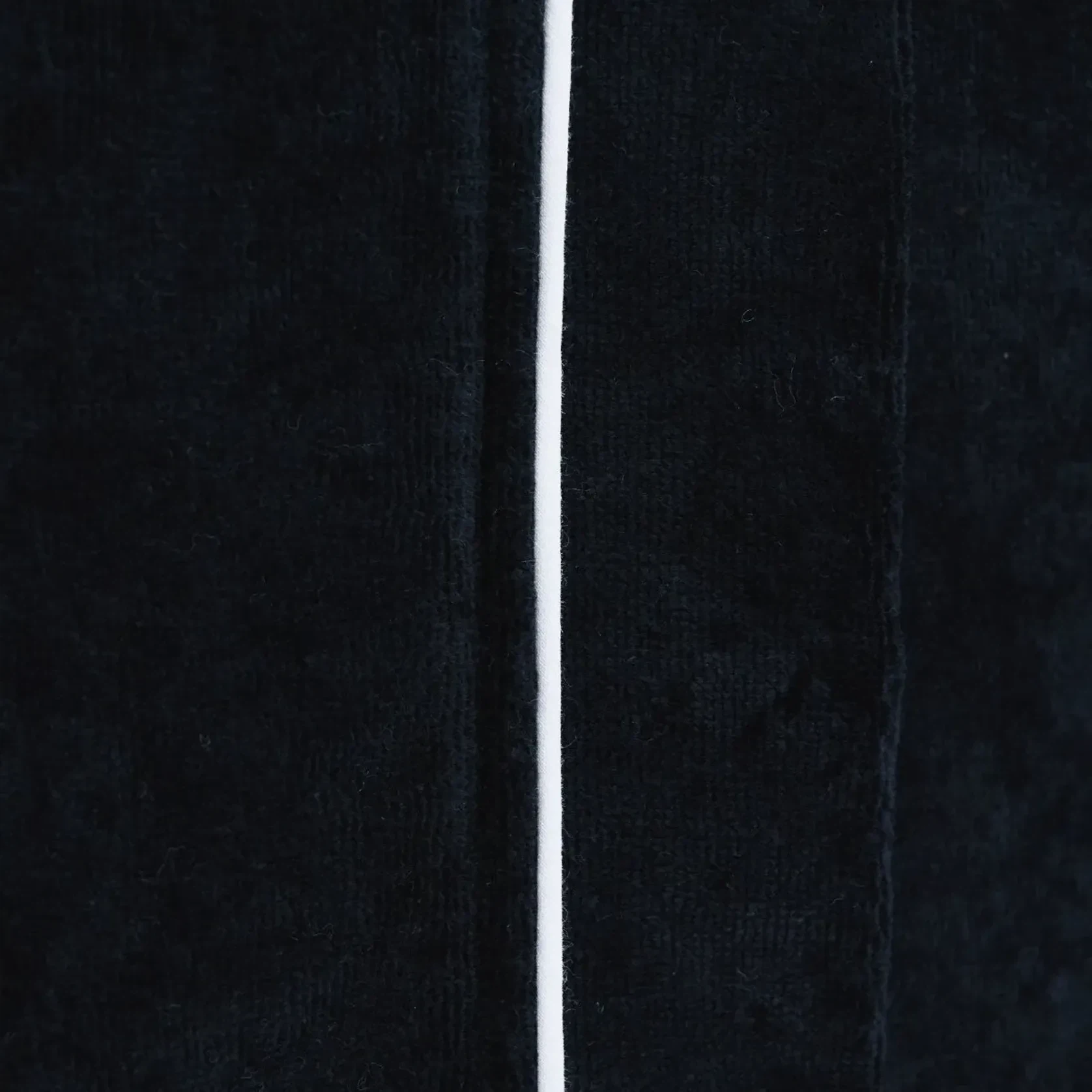 Cotton Velour Bathrobes with Piping gallery detail image