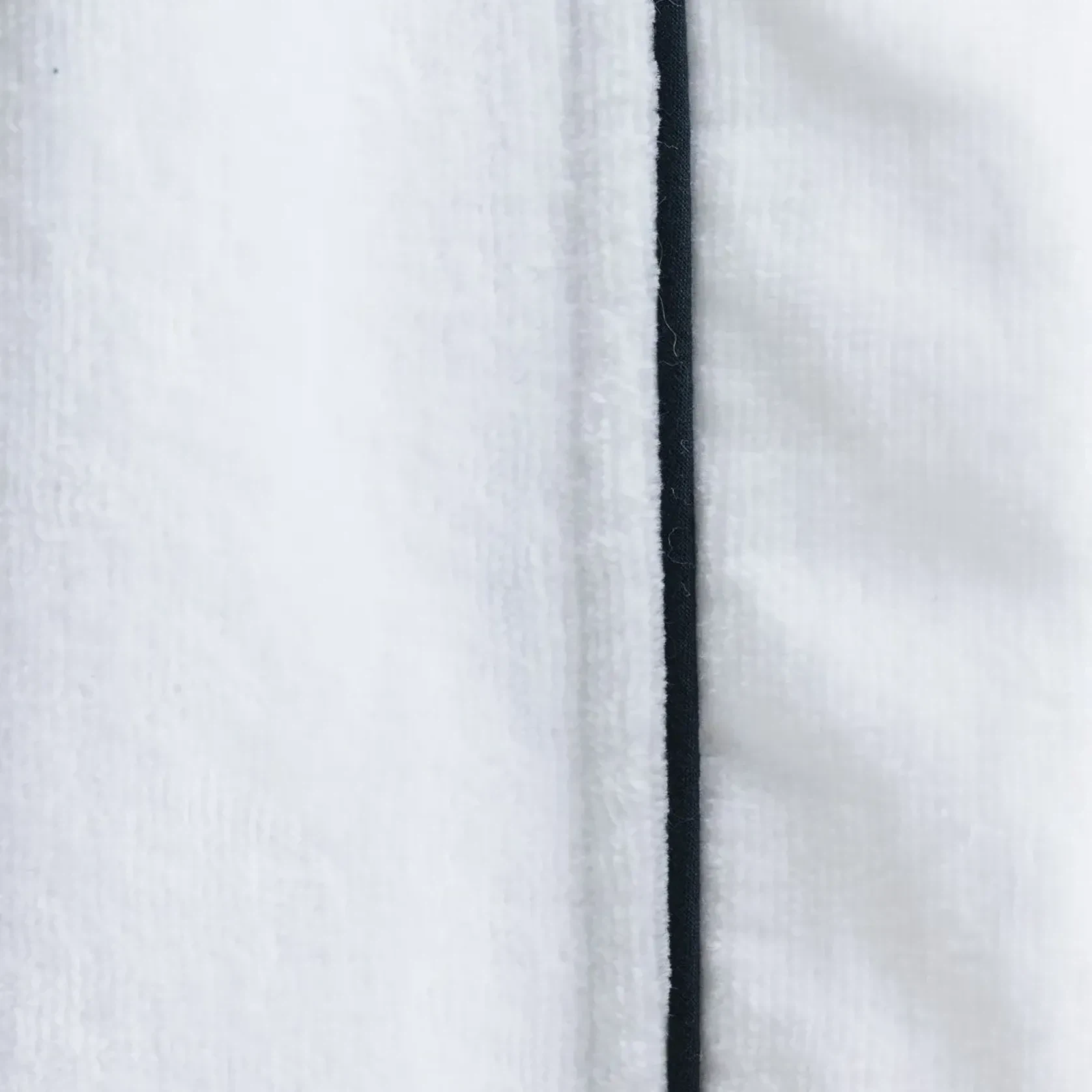 Cotton Velour Bathrobes with Piping gallery detail image
