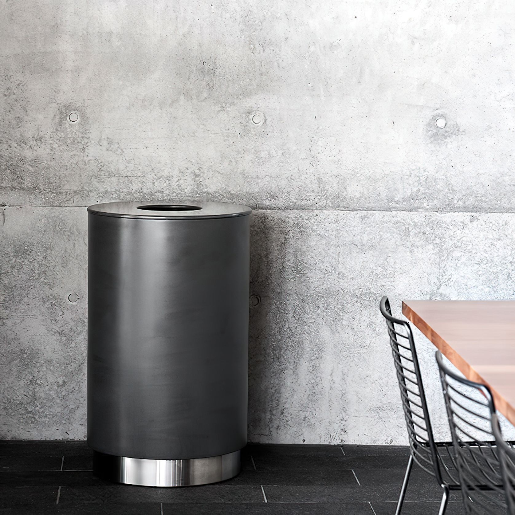 Cottesloe Single Litter Bin gallery detail image