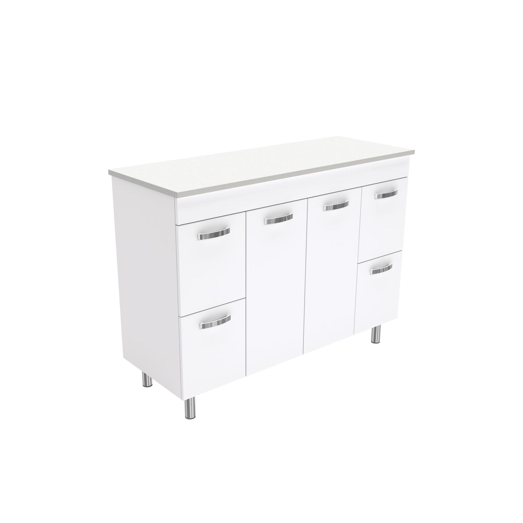 Uni-Cab Gloss White Cabinets gallery detail image