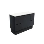 Fingerpull Satin Black Cabinets gallery detail image