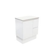 Fingerpull Satin White Cabinets gallery detail image