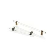 Joseph Giles - Snug Glass Cabinet Handle With Solid Brass Stems gallery detail image