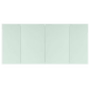 Kzoao 1600mm Mirror Cabinet Gloss White gallery detail image