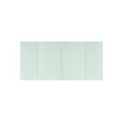Kzoao 1600mm Mirror Cabinet Gloss White gallery detail image