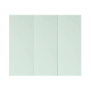 Kzoao 900mm Mirror Cabinet Gloss White gallery detail image