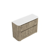 Norah Curved Luxe Vanities gallery detail image