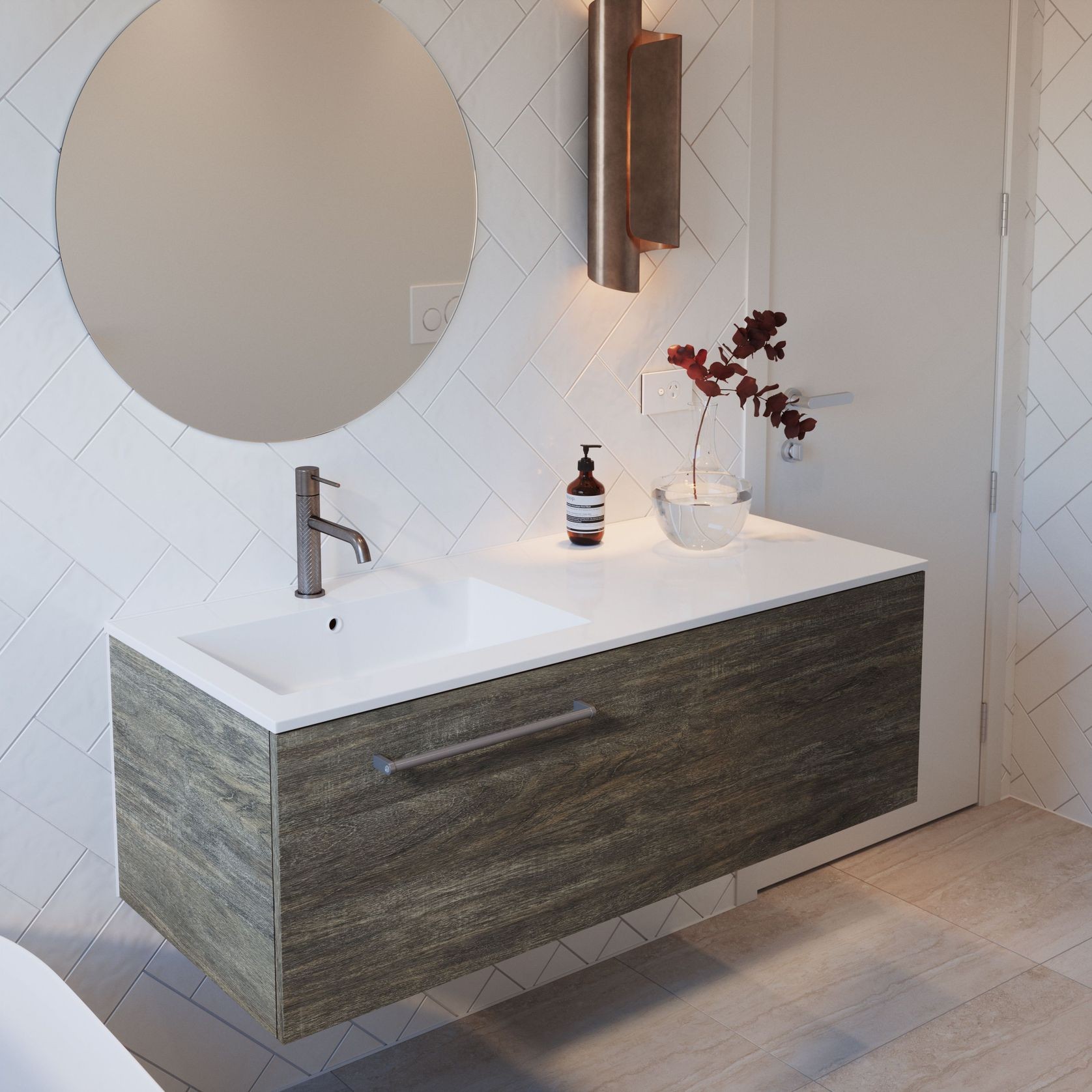 Ivy 50 Vanity with Console gallery detail image