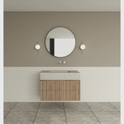 TERRA Vanity | Wall Hung Double Drawer W910/1210mm gallery detail image