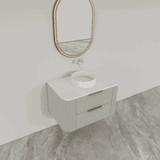ESTATE 90 Vanity | Wall Hung Double Drawer W900-1200mm gallery detail image