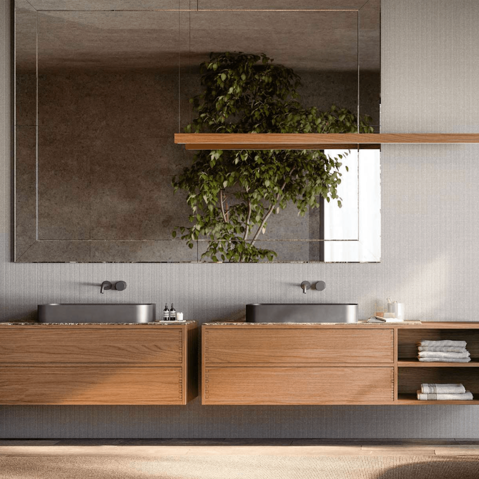 Wood-In Bathroom System by Boffi gallery detail image