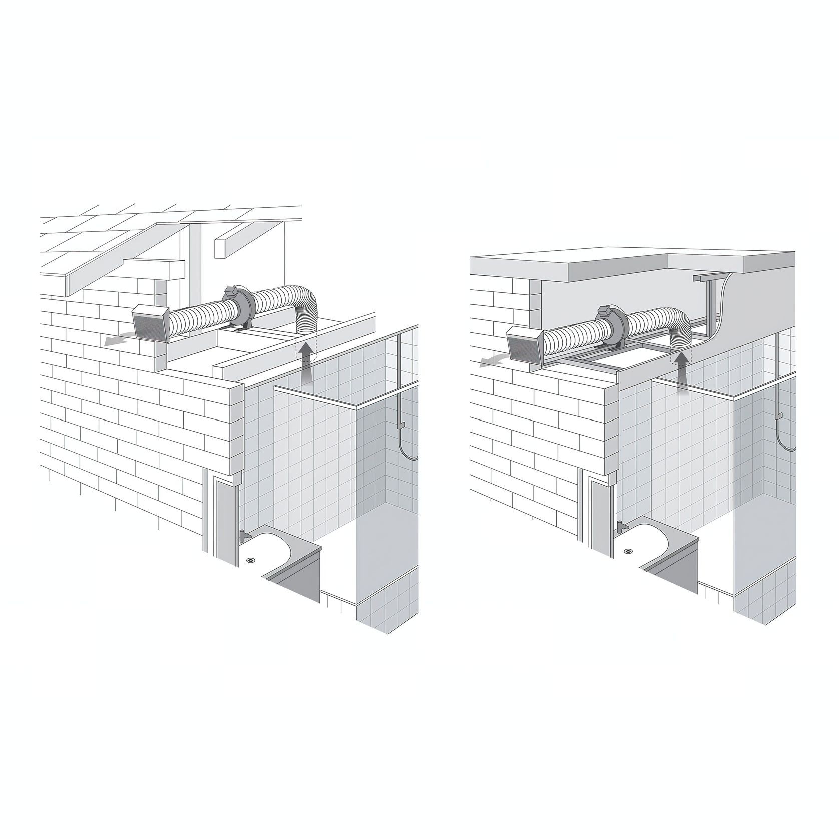 Inline Silent Exhaust Fan - BLB700 gallery detail image