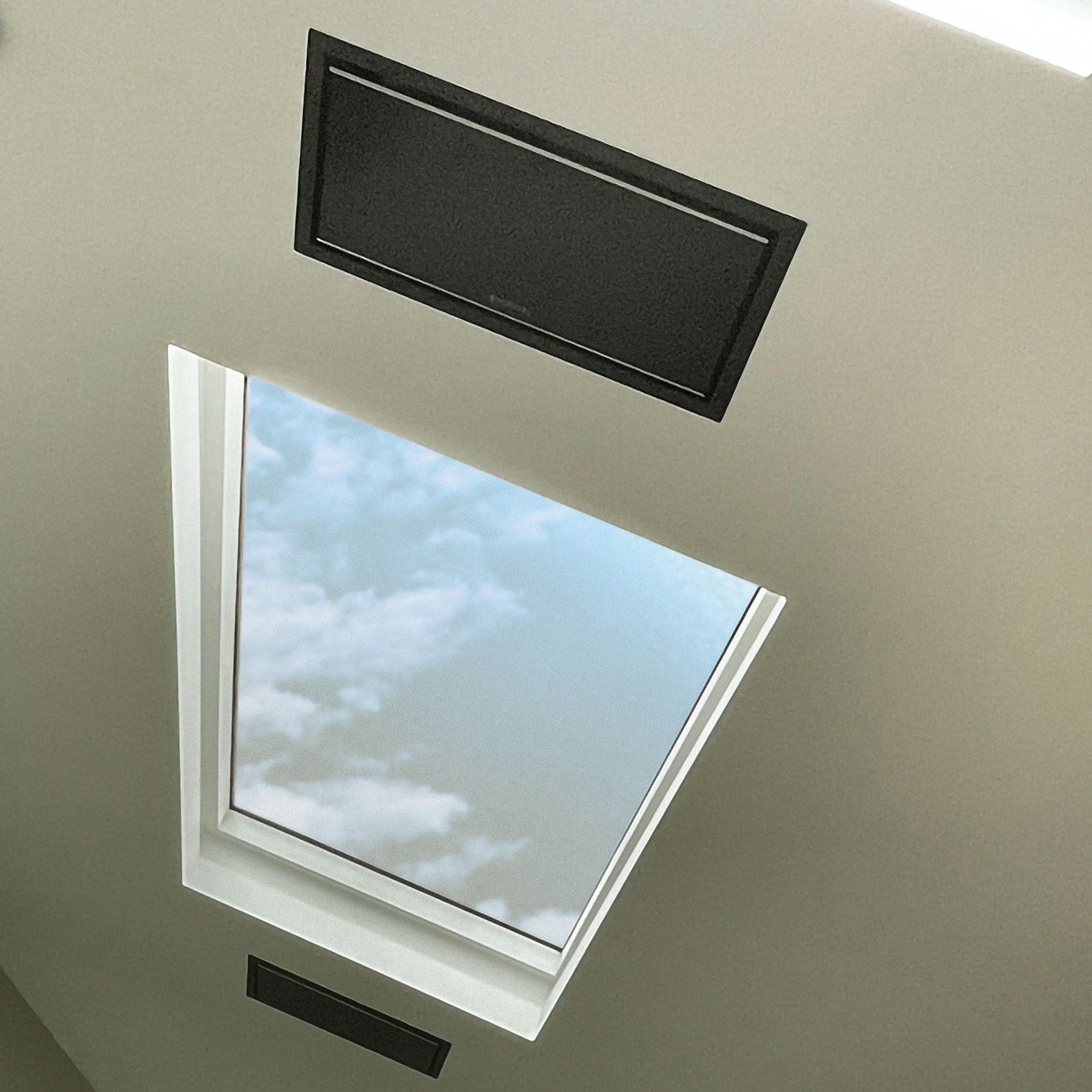 Krystal Black Ceiling Heater & Installation Kit gallery detail image
