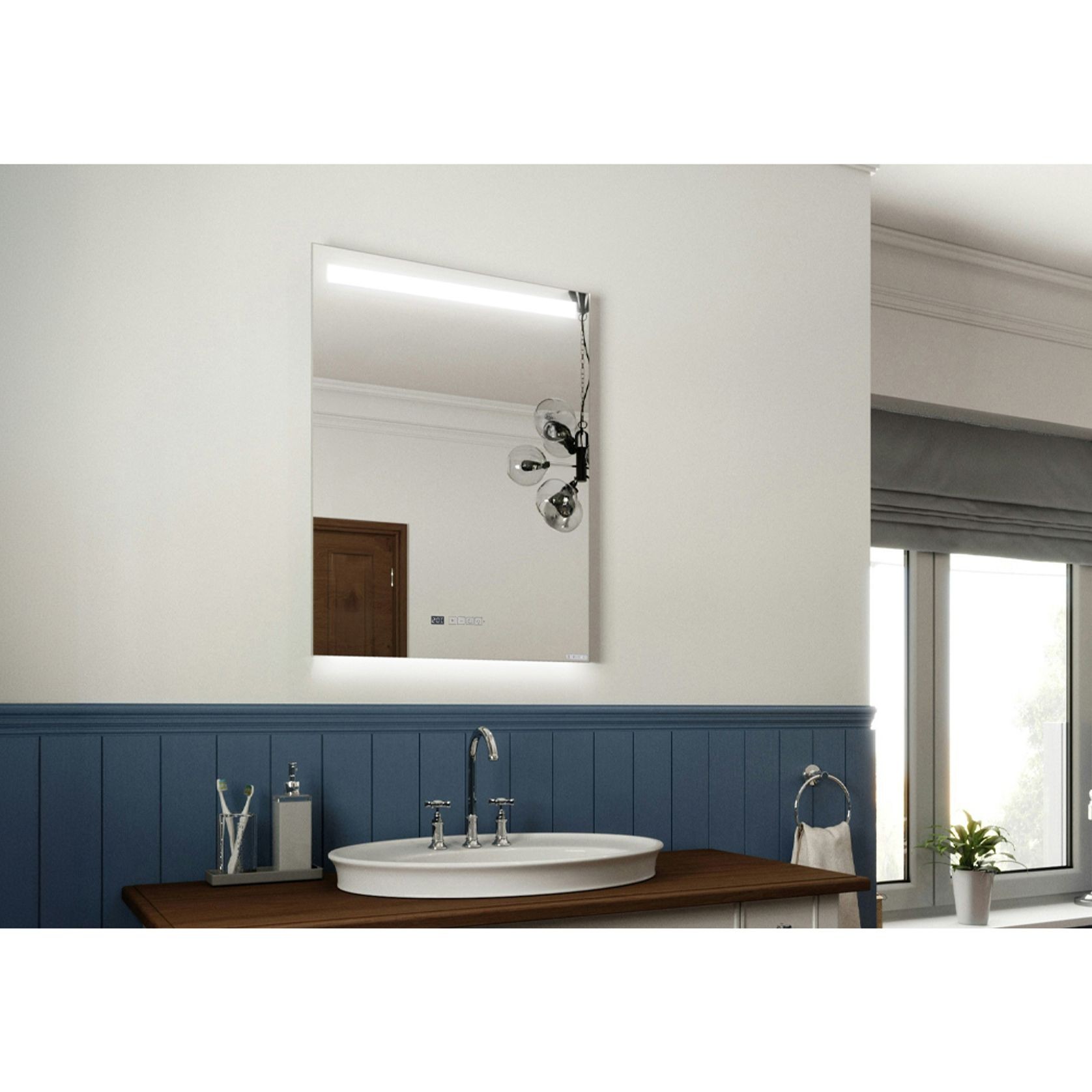 Select XLS Mirror with Lights and Integrated Controls gallery detail image