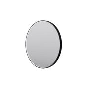 Eclipse Circle Black LED Framed Mirror with Demister gallery detail image