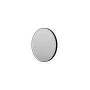 Eclipse Circle Black LED Framed Mirror with Demister gallery detail image