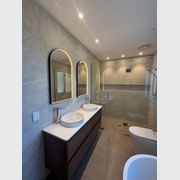 Eclipse Arch LED Aluminium Framed Mirror with Demister gallery detail image