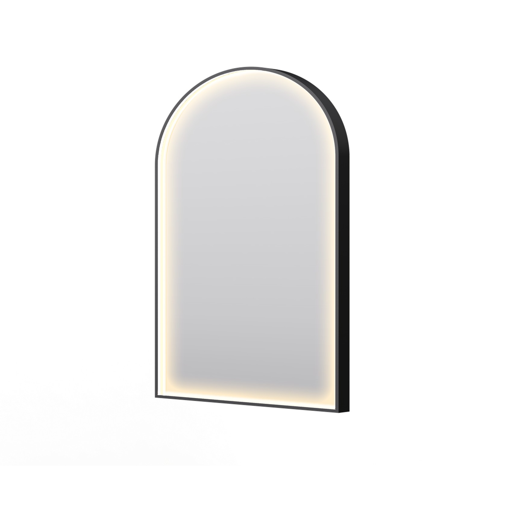 Eclipse Arch LED Aluminium Framed Mirror with Demister gallery detail image