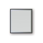 Broadway Rectangular Black Frame LED Mirror gallery detail image