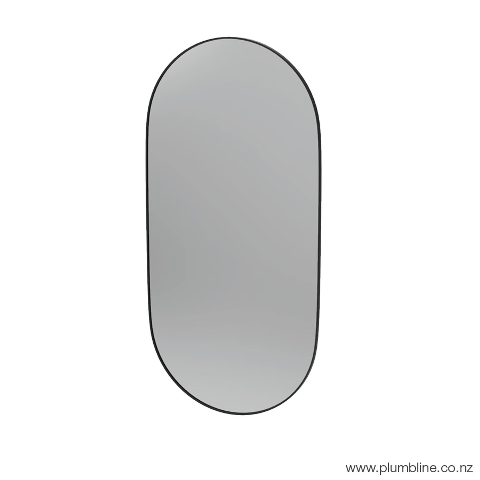 Frame 450 Pill Mirror Black gallery detail image