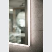 Acrylic Framed Diffused LED & Demister Mirror 900 gallery detail image