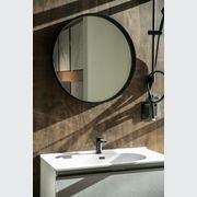 Composite Stone Framed Round Mirror 850mm gallery detail image