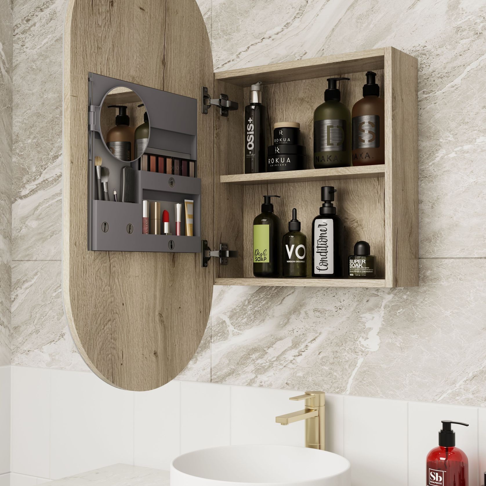 Aulic Beau Monde Shaving Cabinet gallery detail image