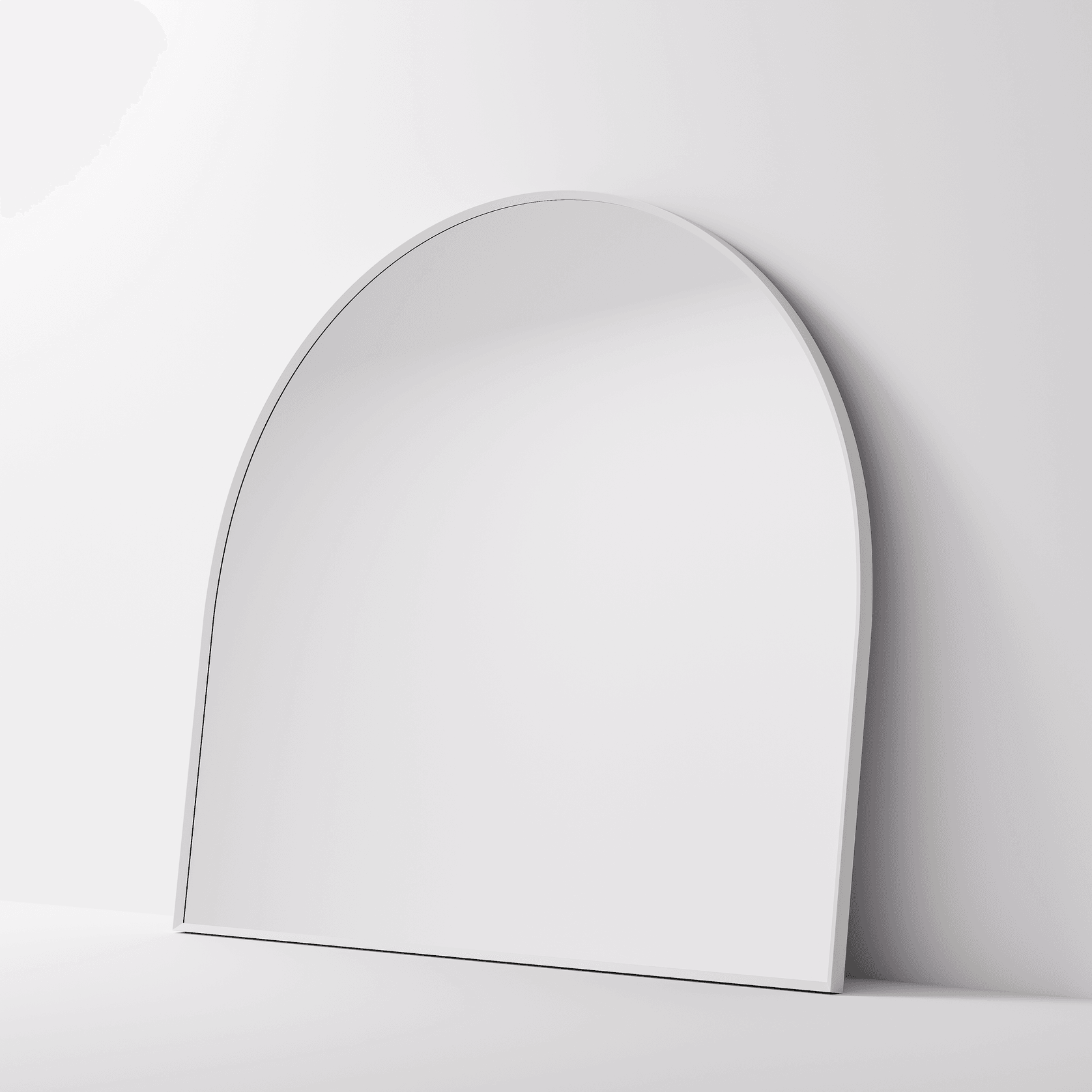 Code Aspect Arch Mirror | White gallery detail image