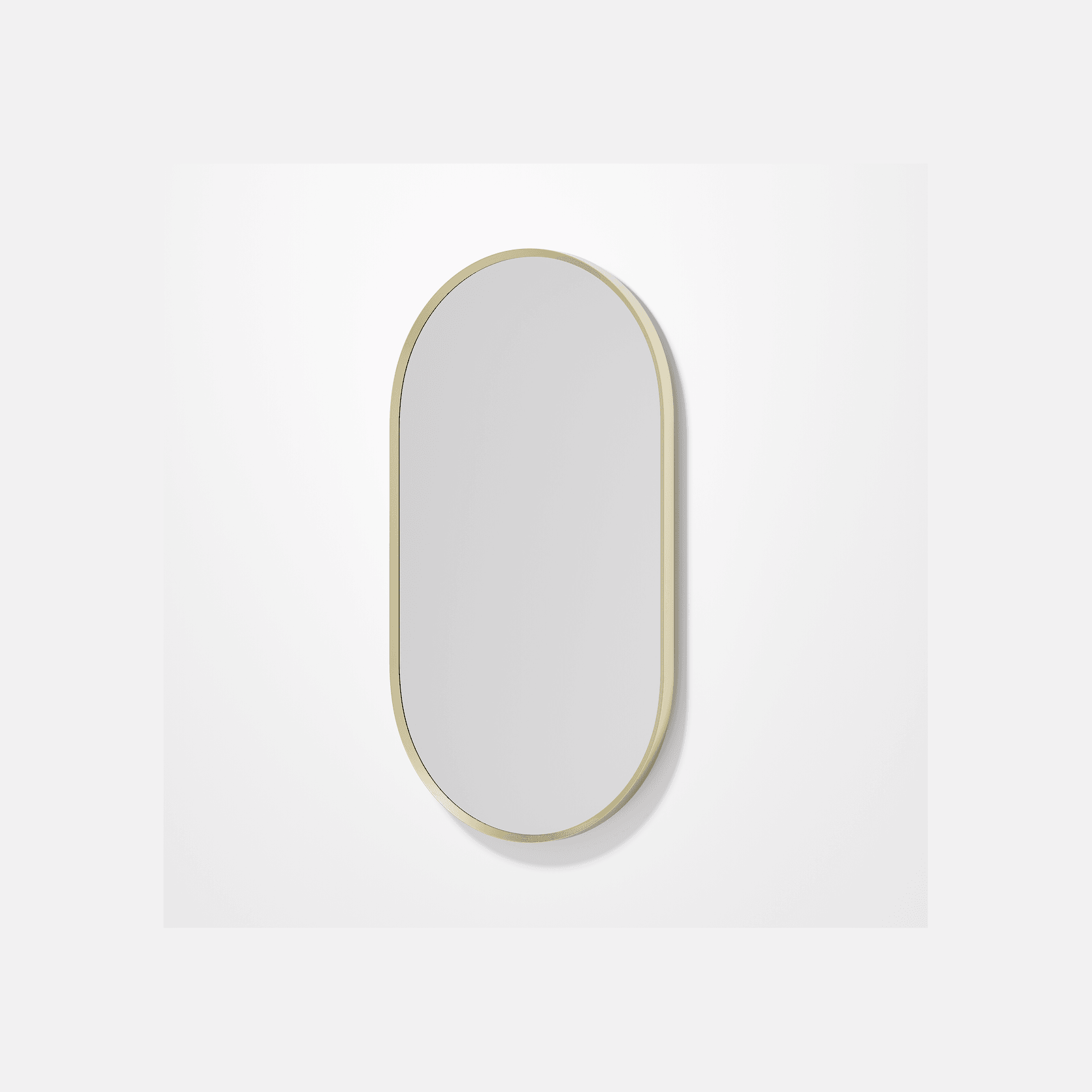 Code Aspect Oval 600 Framed Mirror Range gallery detail image