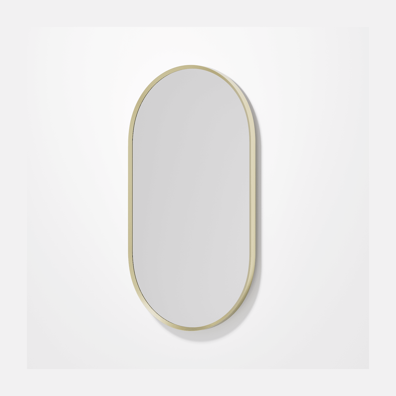 Code Aspect Oval 600 Framed Mirror Range gallery detail image