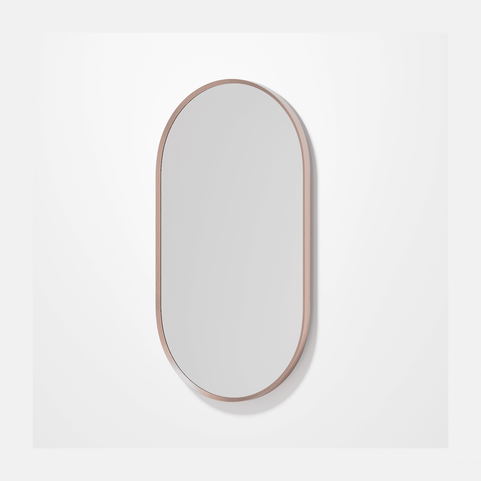 Code Aspect Oval 600 Framed Mirror Range gallery detail image