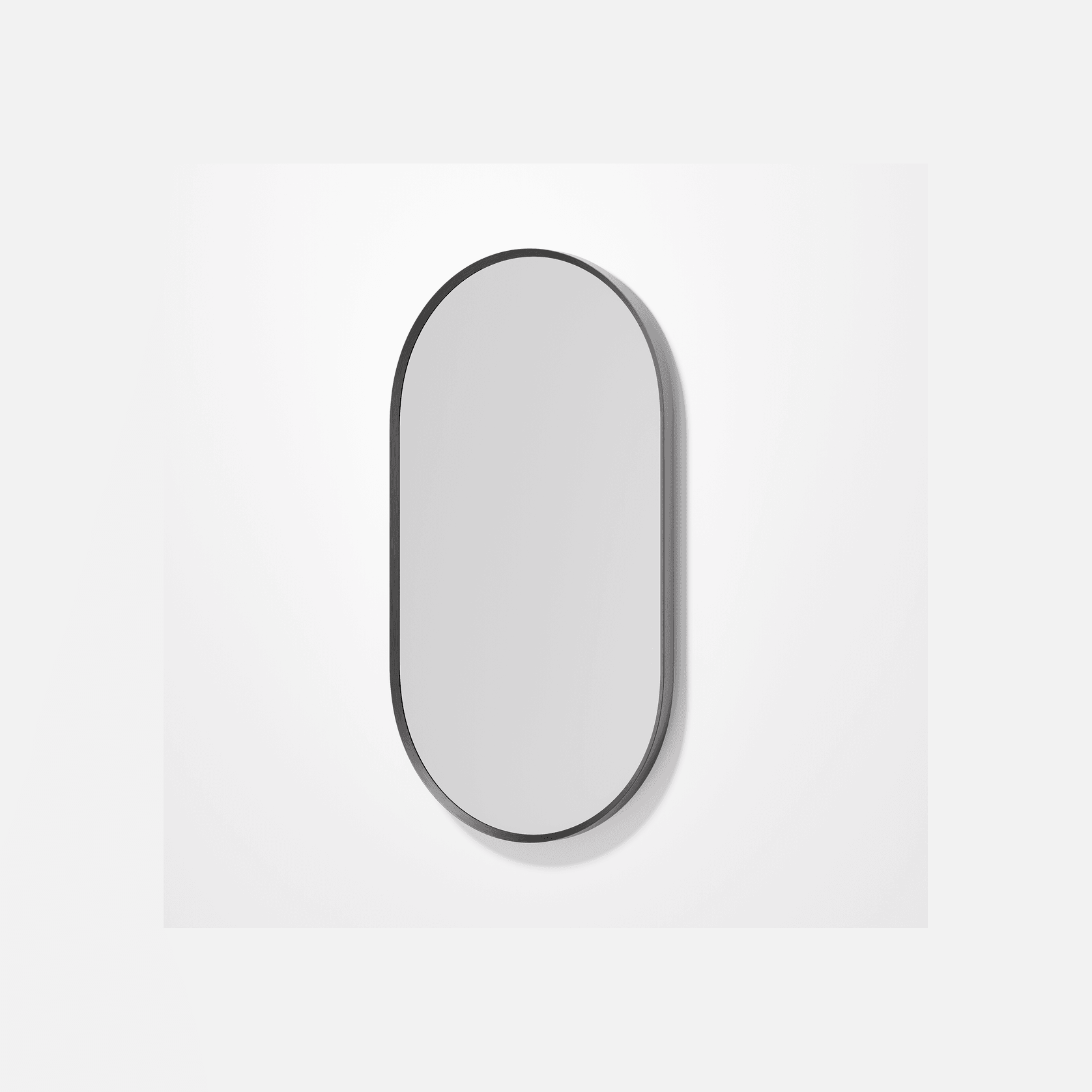 Code Aspect Oval 600 Framed Mirror Range gallery detail image