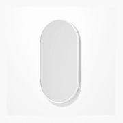 Code Aspect Oval Mirror | White gallery detail image
