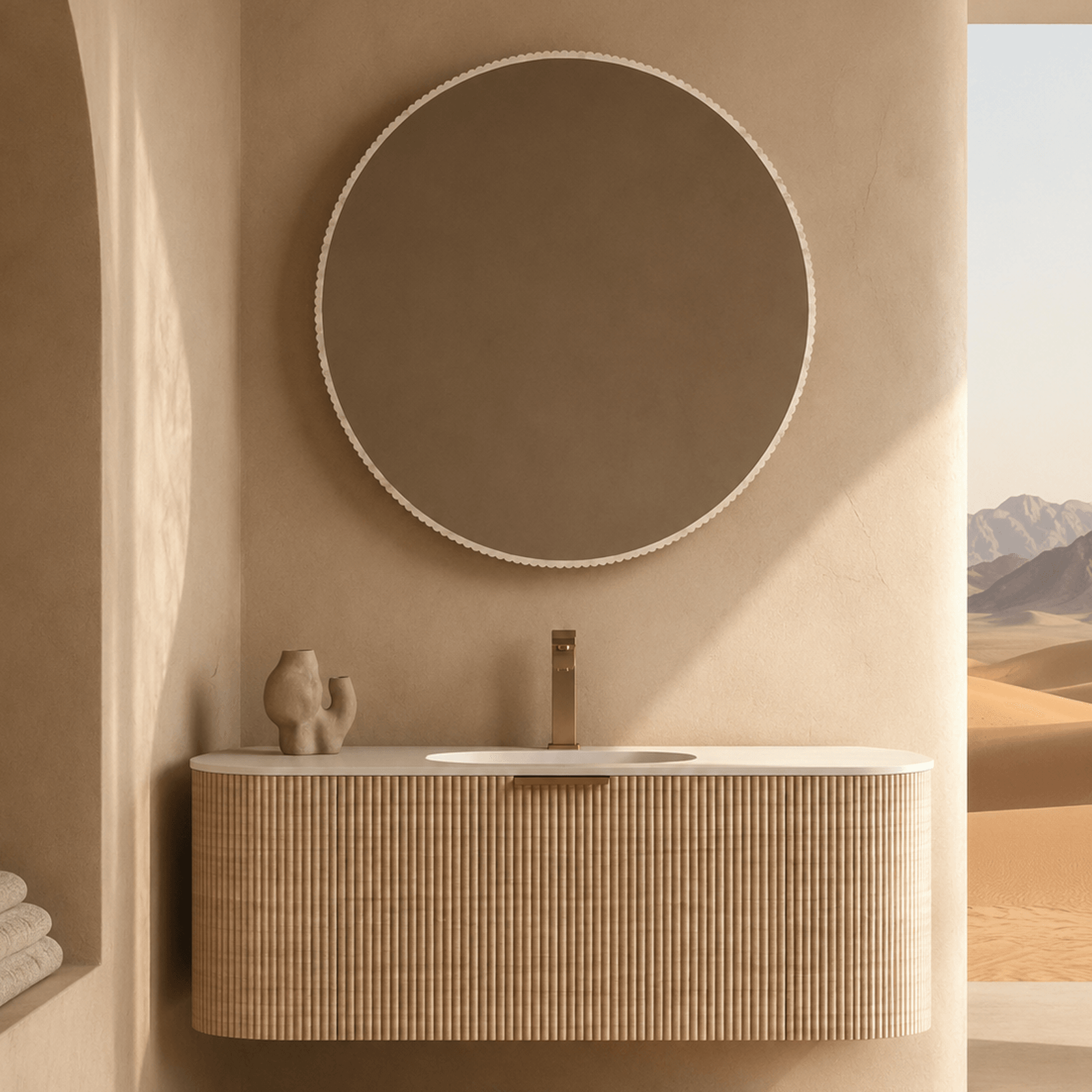 Desert Rock Oasis Mirror - DRM002 gallery detail image