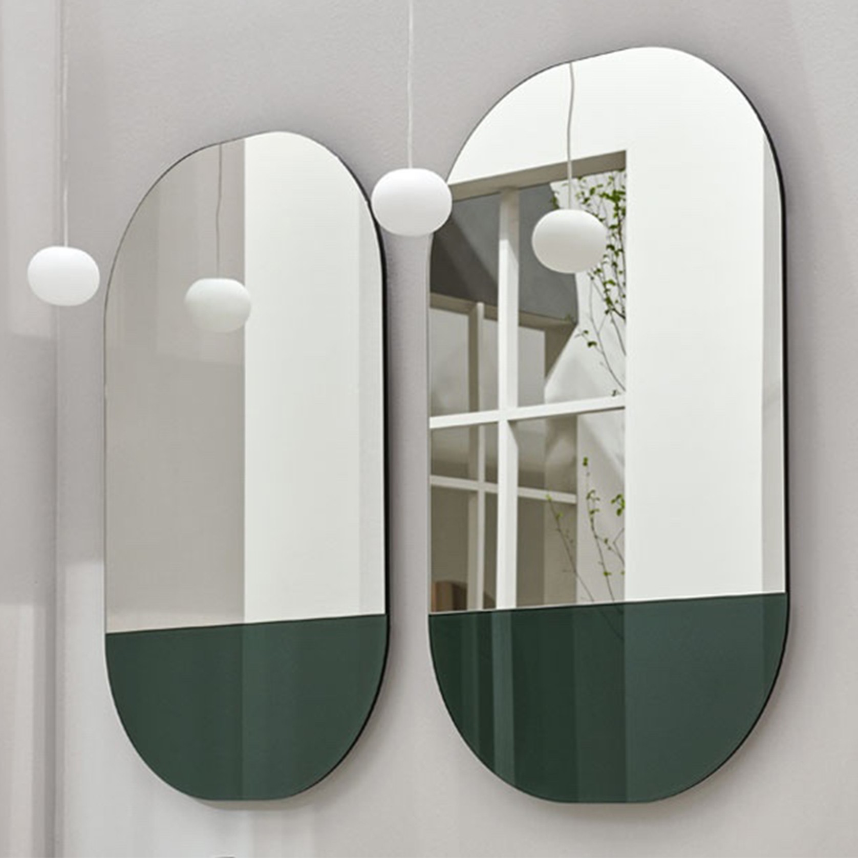 EOS Led Oval Mirror by Cielo gallery detail image