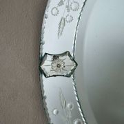 Vintage Venetian Oval Mirror gallery detail image