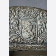 Antique Pressed Metal Régence Mirror gallery detail image