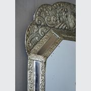 Antique Pressed Metal Régence Mirror gallery detail image
