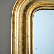 Antique French Louis Philippe Gilded Mirror gallery detail image