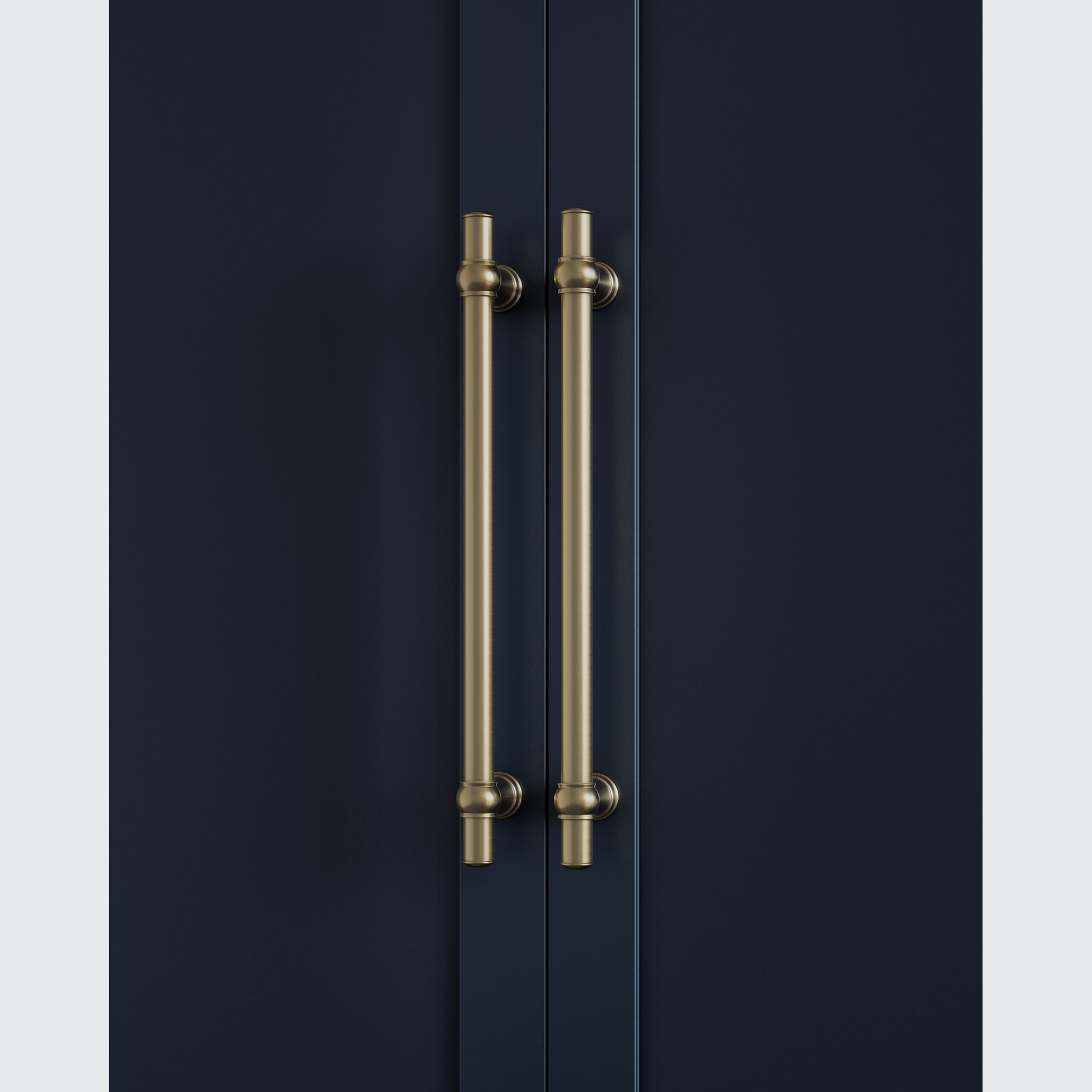 Kingsley Adjustable Cabinetry Pull | Brushed Brass gallery detail image