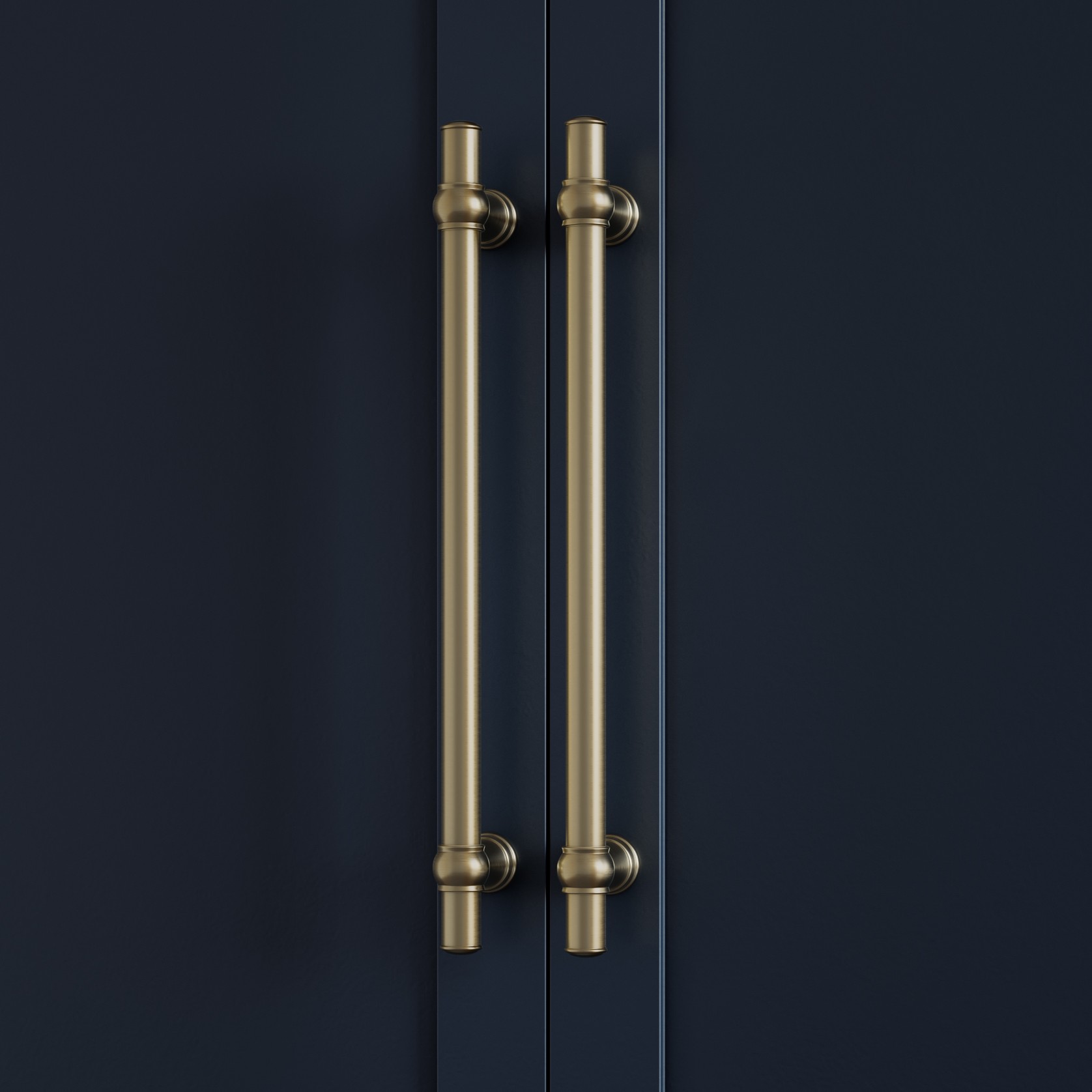 Kingsley Adjustable Cabinetry Pull | Brushed Brass gallery detail image