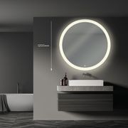 Titan Round LED Mirror 1200mm gallery detail image