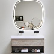 Rounded Edge LED Mirror LM-LEXSI-60 gallery detail image