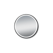 Cadre 850mm LED Mirror with Demister Matte Black gallery detail image