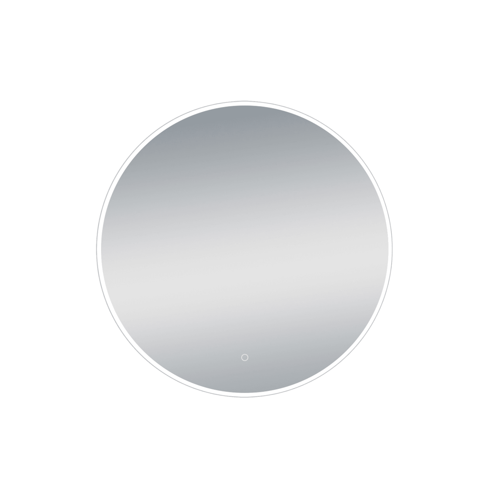 Verre 600mm Round Mirror gallery detail image