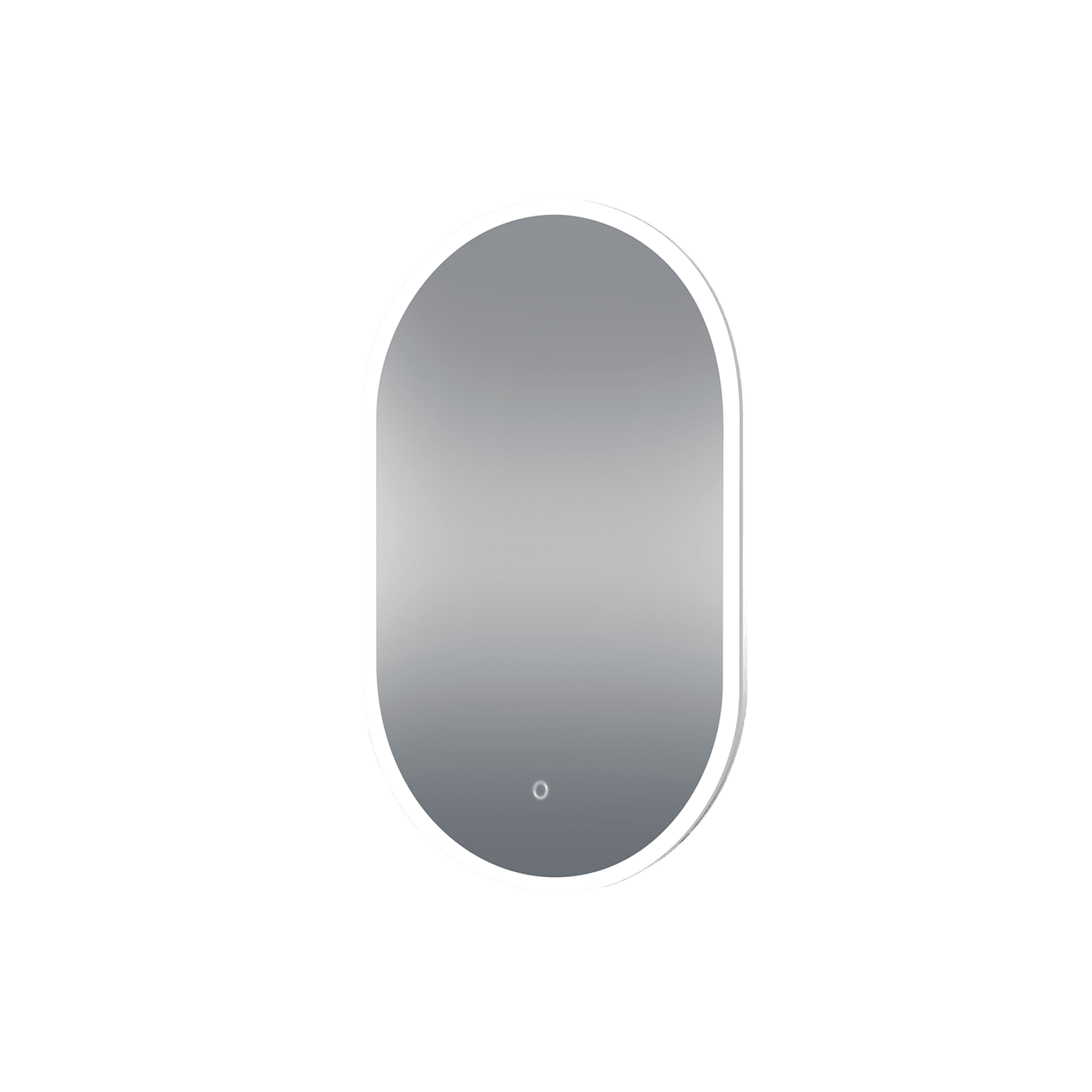 Verre 600 x 900mm Oval Mirror gallery detail image
