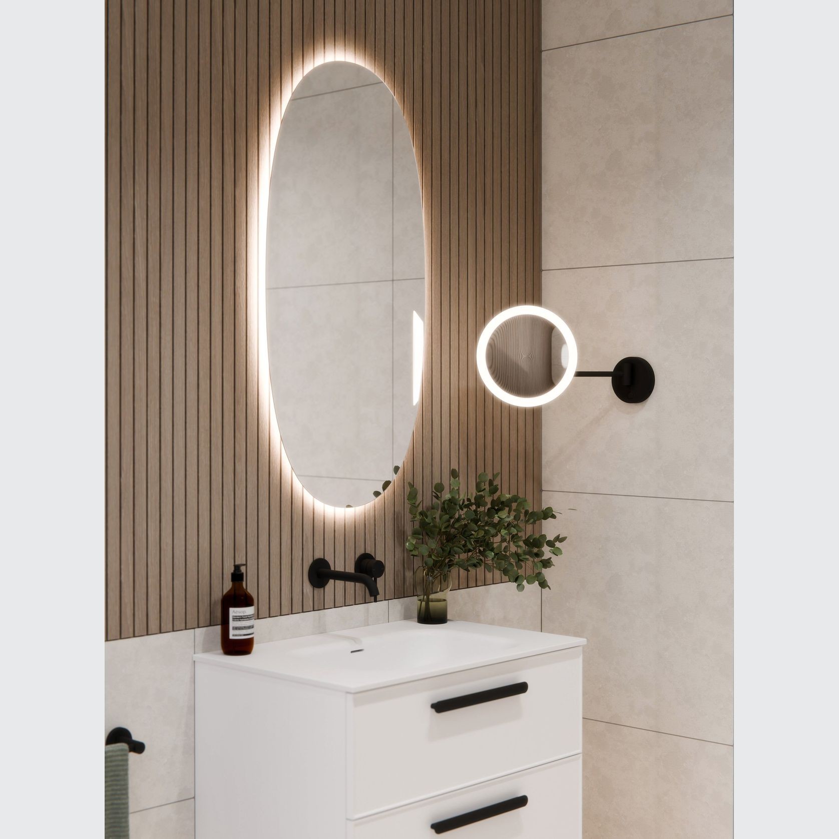 Code Neo Led Makeup Mirror - 6 Colours gallery detail image