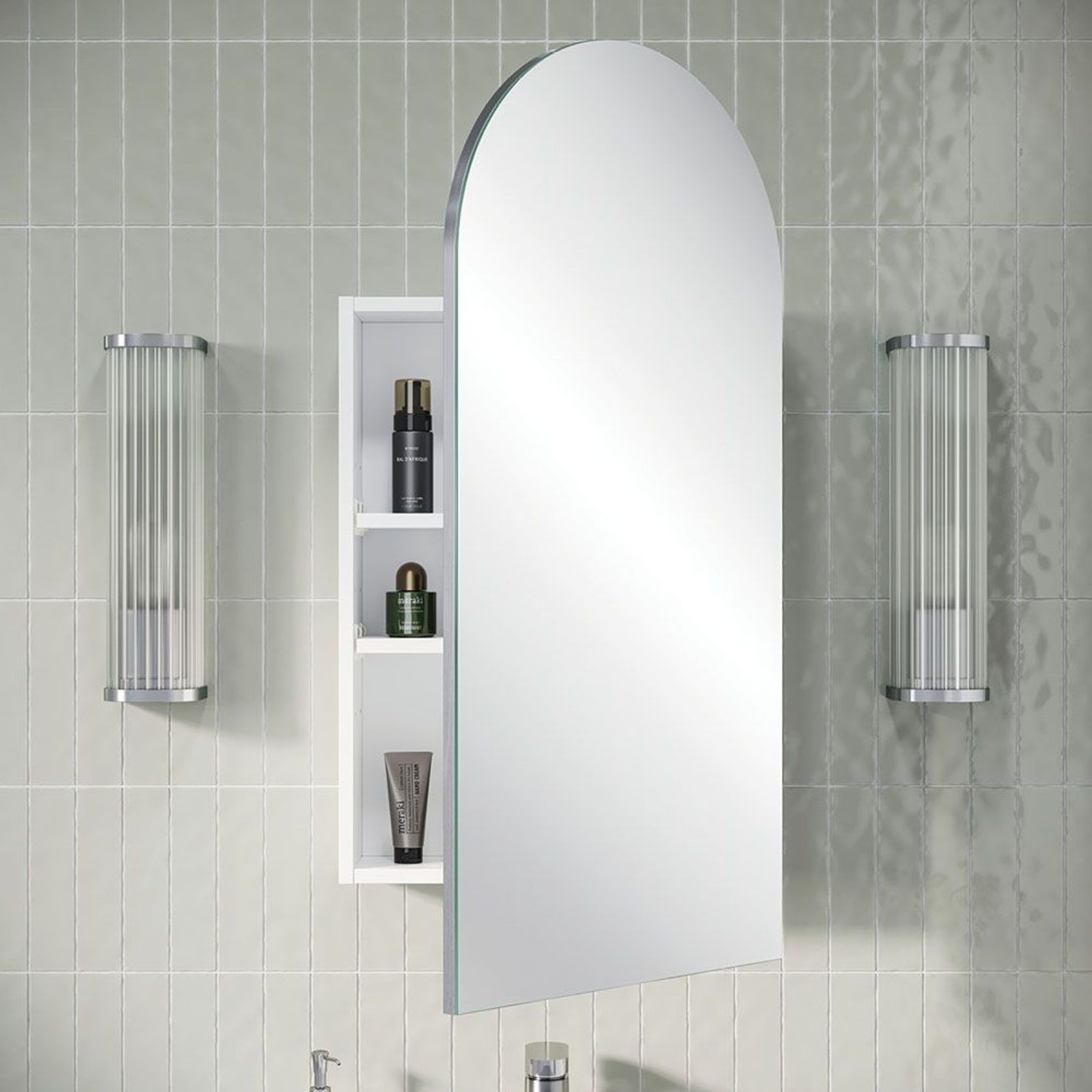 Arch Mirror Cabinet gallery detail image