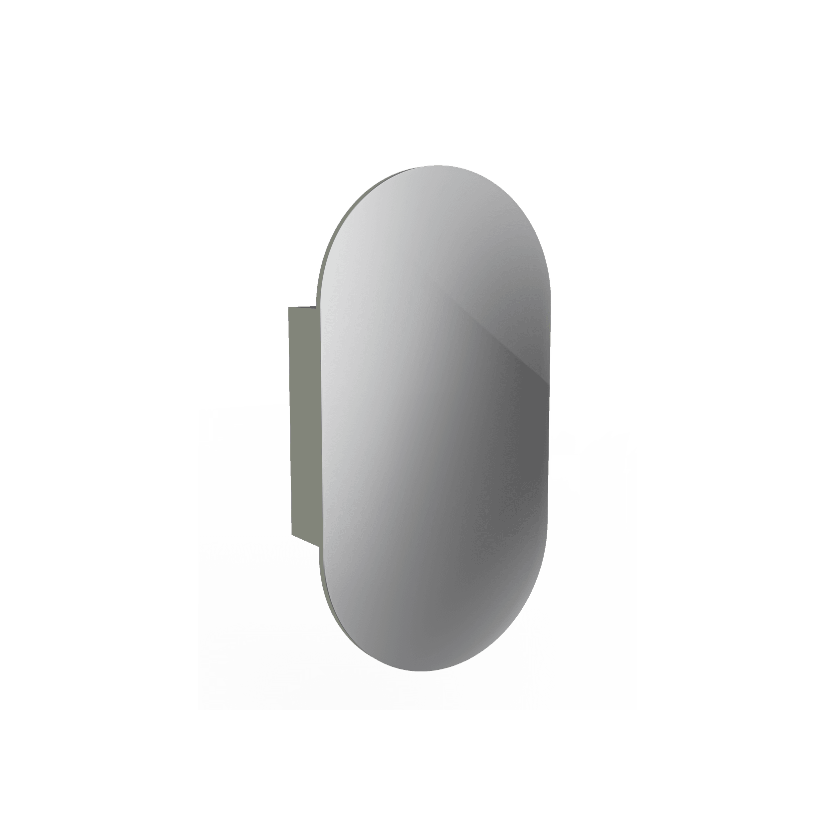 Serenity Figura Pill Mirror Cabinet gallery detail image