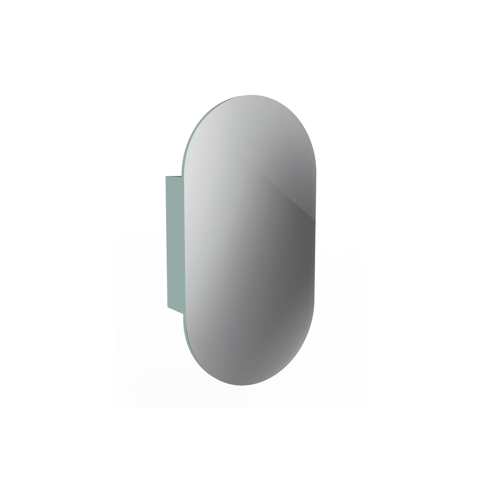 Serenity Figura Pill Mirror Cabinet gallery detail image